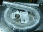 Selkirk 1730350 Flexi-liner 3" 35' Aluminum Chimney With Coupler Nib. Fixed Price $99.99.
