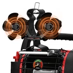 Sckee 10 Blade Stove Fan,dual Motor Fireplace Fan,wood For Bud.... Fixed Price $58.94.