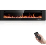 Electric Fireplace 68 Inch, Recessed And Wall Mounted. Fixed Price $373.80.