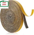 Fireplace Tape Seal 6.56FT X 0.4IN 0.08IN Self-adhesive Fiberglass Rope. Fixed Price $14.95.