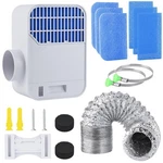 3-IN-1 Indoor Dryer Vent Kit,upgrade Energy Efficient Lint TRAP,6 Polye.... Fixed Price $51.52.