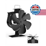 Hidalife Oscillating Wood Stove Fan Heat Powered Blade Auto-spin & 60 Rotat. Fixed Price $81.81.