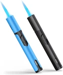 Torch Lighters 2 Pack Adjustable Jet Flame Butane Lighter, Refillable Gas. Fixed Price $14.93.