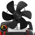 Jossacolar Wood Stove Fan Compatible For Buddy Heater With Bracket Thermomet.... Fixed Price $36.09.