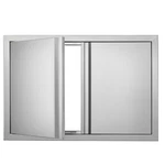 Vevor Bbq Access 30.5X21 Stainless Steel Double Outdoor Kitchen Flush Mount. Fixed Price $104.56.