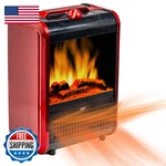 Ez-heat 1200-WATT Mini Fireplace Space Heater Realistic 3D Flame Stay-cool Body. Fixed Price $69.97.