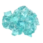 Hiland Az Patio Heaters 30-50MM Recycled Aqua Landscape Fire Pit Glass. Fixed Price $69.80.