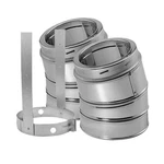 Duravent Duratech 8-INCH Diameter 30 Degree Galvanized Elbow Kit. Fixed Price $959.19.