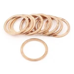 Uxcell 10PCS 24MMX30MMX1.5MM Copper Washer Flat Seal Gasket Replacement. Fixed Price $13.49.