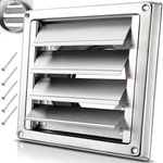 4 Exterior Wall Cover For Dryer, Range Hood & Ac Vents - Stainless Steel. Fixed Price $32.04.