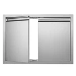 Vevor 30X21 Inch Bbq Island Access Outdoor Kitchen Stainless Steel. Fixed Price $63.99.