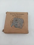 Xmasneed Stove Top Thermometer Black Wood Surface Temperature Gauge. Fixed Price $15.99.