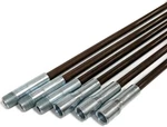18FT Fiberglass Chimney Rod Kit Flexible Cleaning Fireplace Flue Sweeping Tools. Fixed Price $71.25.