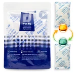 100 Gram X 5 Pk "dry & Dry" Food Grade Orange Indicating Silica Gel Packets. Fixed Price $14.99.