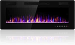 Ultra-thin 36" Electric Fireplace Insert With Remote, Thermostat & Adjustable Fl. Fixed Price $204.99.