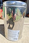 Supervent Insulated Chimney Pipe 6"X12"DOUBLE Wall Stainless Steel Outer JSC6SA1. Fixed Price $54.99.