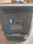 Castle Serenity Pellet Stove, 1,500 Sq Ft. Heating Capability, Smart Controller. Fixed Price $900.00.