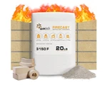 Girtech Firecast Castable Refractory Cement Mix 3110 Degree Fahrenheit 20 Lbs. Fixed Price $53.99.