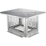 Vevor Chimney 13 X 9 304STAINLESS Steel Fireplace Flue Caps Cover Mesh. Fixed Price $49.89.
