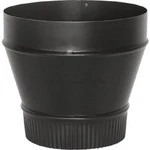(6)-IMPERIAL In. X 24 Ga. Thick Wall Black Stove Pipe Reducer BM0075. Fixed Price $145.89.