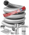 Forever Vent 4" Flex-all Single Ply Fuel Stainless Steel Chimney Liner Kits. Fixed Price $395.95.