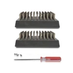 Bbq-aid 2-PACK Wire Grill Brush Replacement Heads, Cleaning Bristle Bru.... Fixed Price $25.74.