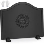 Tecana Fireback For Fireplace Inches - Plates 24", Black. Fixed Price $180.99.