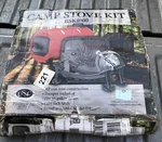 Stove BSK1000 Drum Barrel Kit Cast Iron Door Flue Damper Legs Wood Camp Ussc. Fixed Price $103.99.