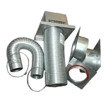 Empire DVVK5F Thru-the-wall Flexible Vent Kit Horizontal (5"/8"). Fixed Price $291.73.