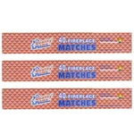 Quality Home Long Wooden Fireplace Matches For Candles, 40 Count (pack Of 3). Fixed Price $17.09.