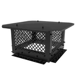 Hahaemall 14"X14" Chimney Cap Rain Cover Adjustable Fireplace Flue Black. Fixed Price $39.83.