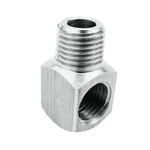 Beduan Stainless Steel Cast Pipe Fittings 90 1/4 Npt To Female, Silver. Fixed Price $16.11.