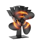 Fireplace Fan Wood Heater Self-powered Silent Eco Burner Stove. Fixed Price $25.64.