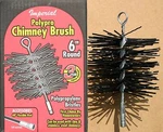 Imperial 6" Round Poly Chimney Brush Heavy Duty New! Free Usa Shipping!. Fixed Price $27.99.