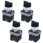Antrader 4PCS ZB2-BE101 Spdt 2NO Pin 3 Position Round Top Rotary Selector.... Fixed Price $21.99.