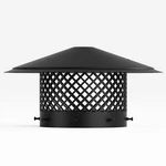 Hahaemall 10 Inch Chimney Round Cover Fireplace Caps Outside. Fixed Price $99.12.