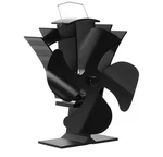 Tomersun 4 Blades Heat Powered Stove Fan For Wood/log Burner/fireplace. Fixed Price $29.99.