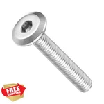 Metallixity M3X18MM Hex Socket Cap Screws 304 Furniture Bolts 100 Pcs Silver. Fixed Price $20.00.