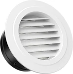 Hg Power 6 Round Air Vent, Abs Louver Grille Cover With Inch, White. Fixed Price $20.08.