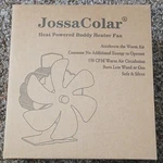 Jossacolar Powered Buddy Heater Fan SF115S, 150 Cfm, Silver, For Stove. Fixed Price $19.99.