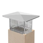 Chimney Fireplace Flue Caps 8''-17'' X 29'' 304 Stainless Steel. Fixed Price $41.99.