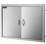 Vevor Stainless Steel Bbq Island Double Access Doors Outdoor Kitchen 19" X 28". Fixed Price $44.77.