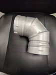 Duravent Pelletvent 4PVL-E90 For Multi-fuel 4IN. Diameter Elbow. Fixed Price $35.00.