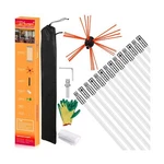 Bluesea 46 Feet Chimney Sweep Kit, Cleaning Extends Up To Fee.... Fixed Price $110.54.
