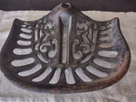 Vintage Ornate Cast Iron Tractor Seat Rustic. Fixed Price $199.00.