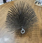 Worcester 8 Inch Metal Chimney Brush Head Black Fireplace Stove Cleaning Tool. Fixed Price $28.99.