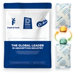 100 Gram X Pk "dry & Dry" Food Grade Orange Indicating Silica Gel Packets. Fixed Price $19.99.