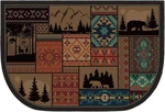 Fireplace Hearth Rug Mats Cabin Southwestern Fireproof Resistant. Fixed Price $46.94.