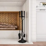 Lavish Home 5-PIECE Fireplace Tools Set Essential Heavy-duty Accessories For. Fixed Price $60.70.