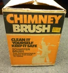 Schaefer Chimney Brush 8" Round Steel Wire - Made In Usa. Fixed Price $19.98.